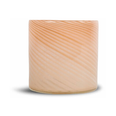 ByOn - Calore lyslykt 10x10 cm line rosa/beige