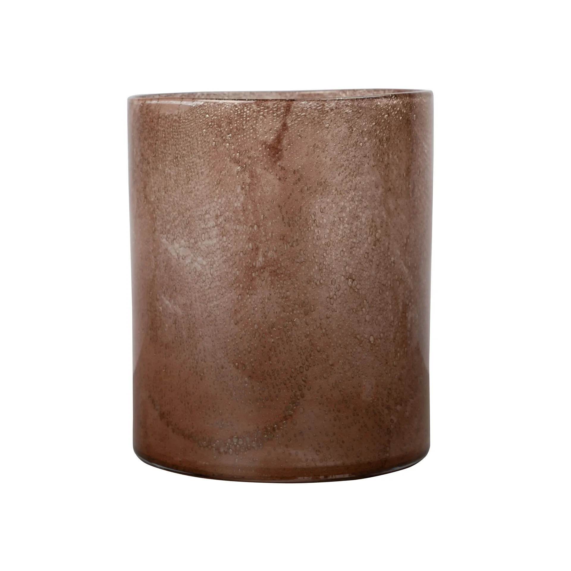 Calore telysestake-vase L Ø20 cm, Rusty red Byon