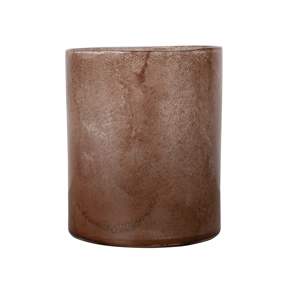 Byon Calore telysestake-vase L Ø20 cm Rusty red