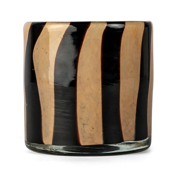 Byon Calore telysestake XS Ø10 cm Black-beige