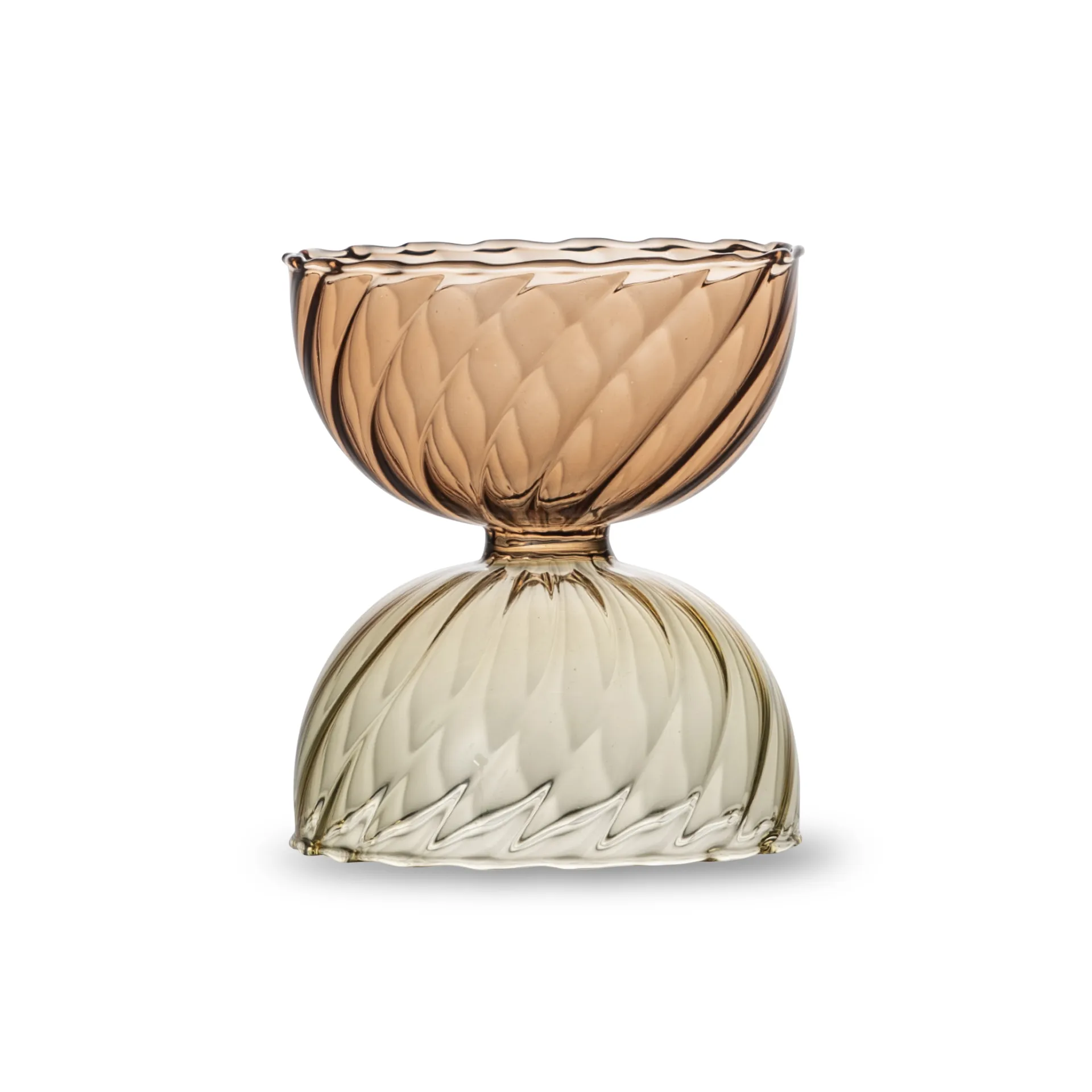 Carameli skål 13 cm, Orange-beige Byon