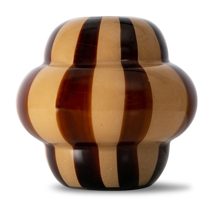 Byon Curlie vase 20 cm Brun-beige