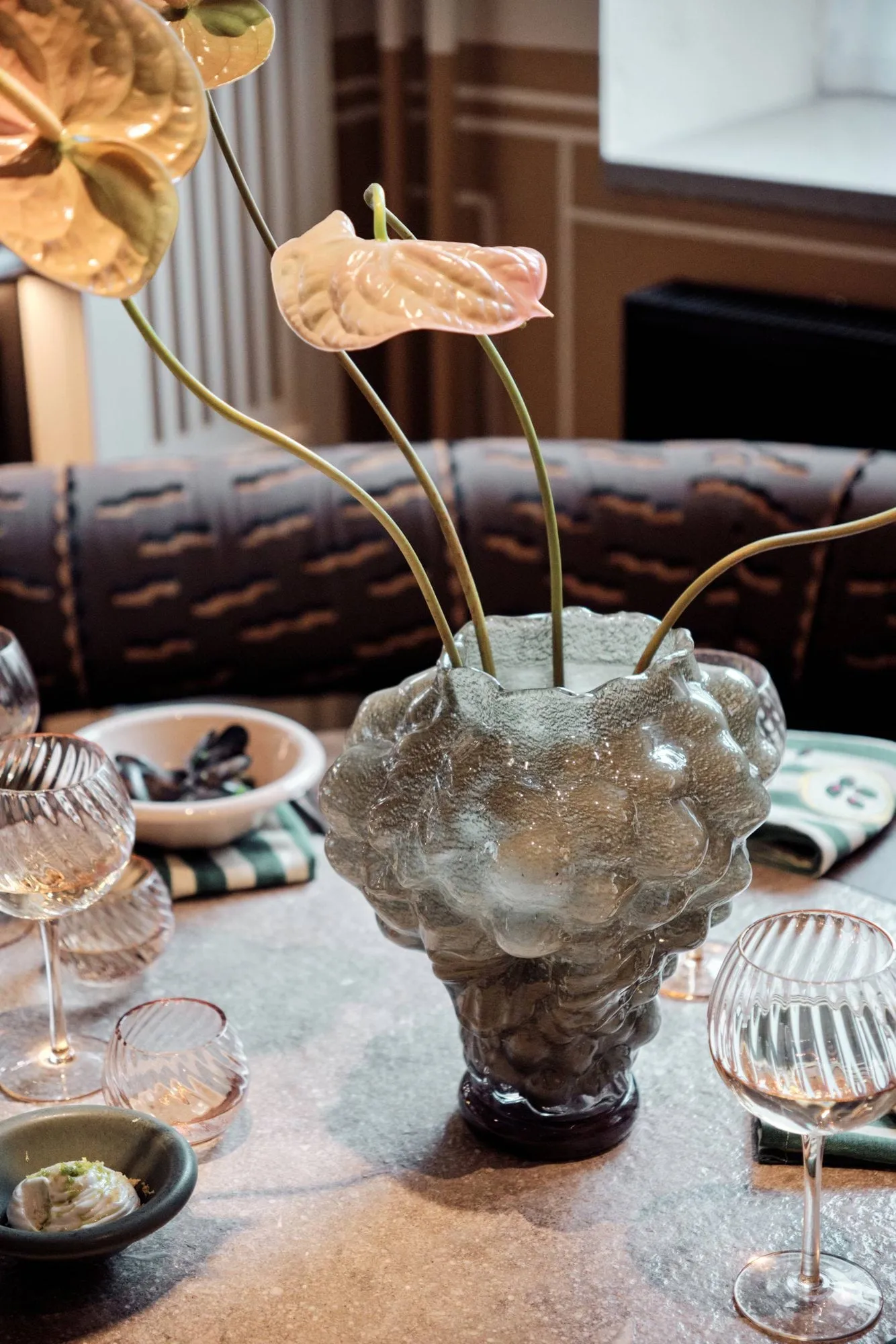 Fiano vase, Grønn, Ø23x28 cm Byon
