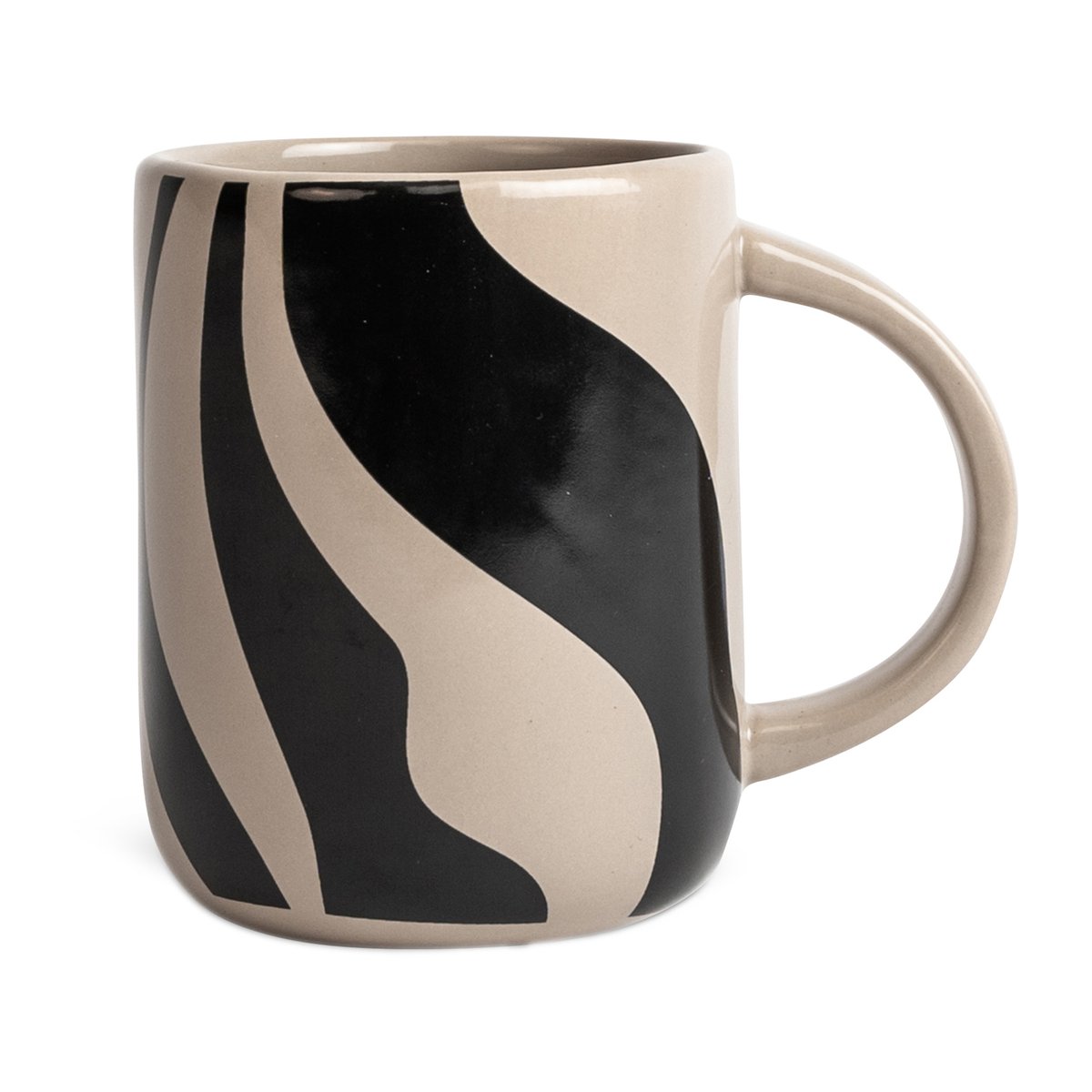 Byon Liz kopp sebra 28 cl Beige-svart