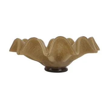Lorin bolle - L, Ø30x11 cm, beige - Byon