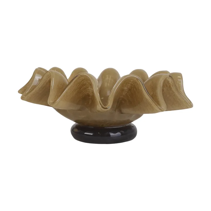 Lorin bolle - M, Ø20x8 cm, beige - Byon