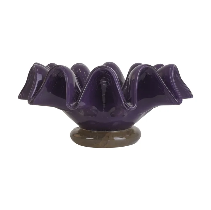 Lorin bolle - M, Ø20x8 cm, Lilla - Byon