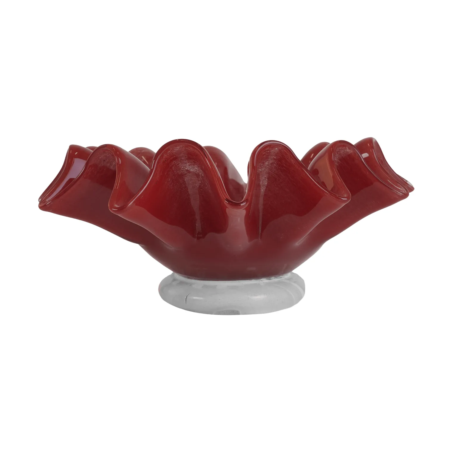Lorin bolle, M, Ø20x8 cm, Rød Byon