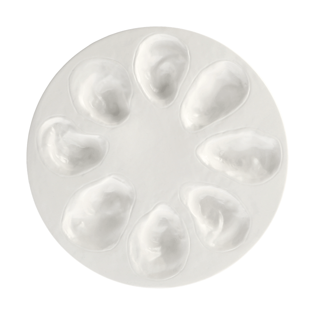 Byon Oyster tallerken Ø27 cm Hvit