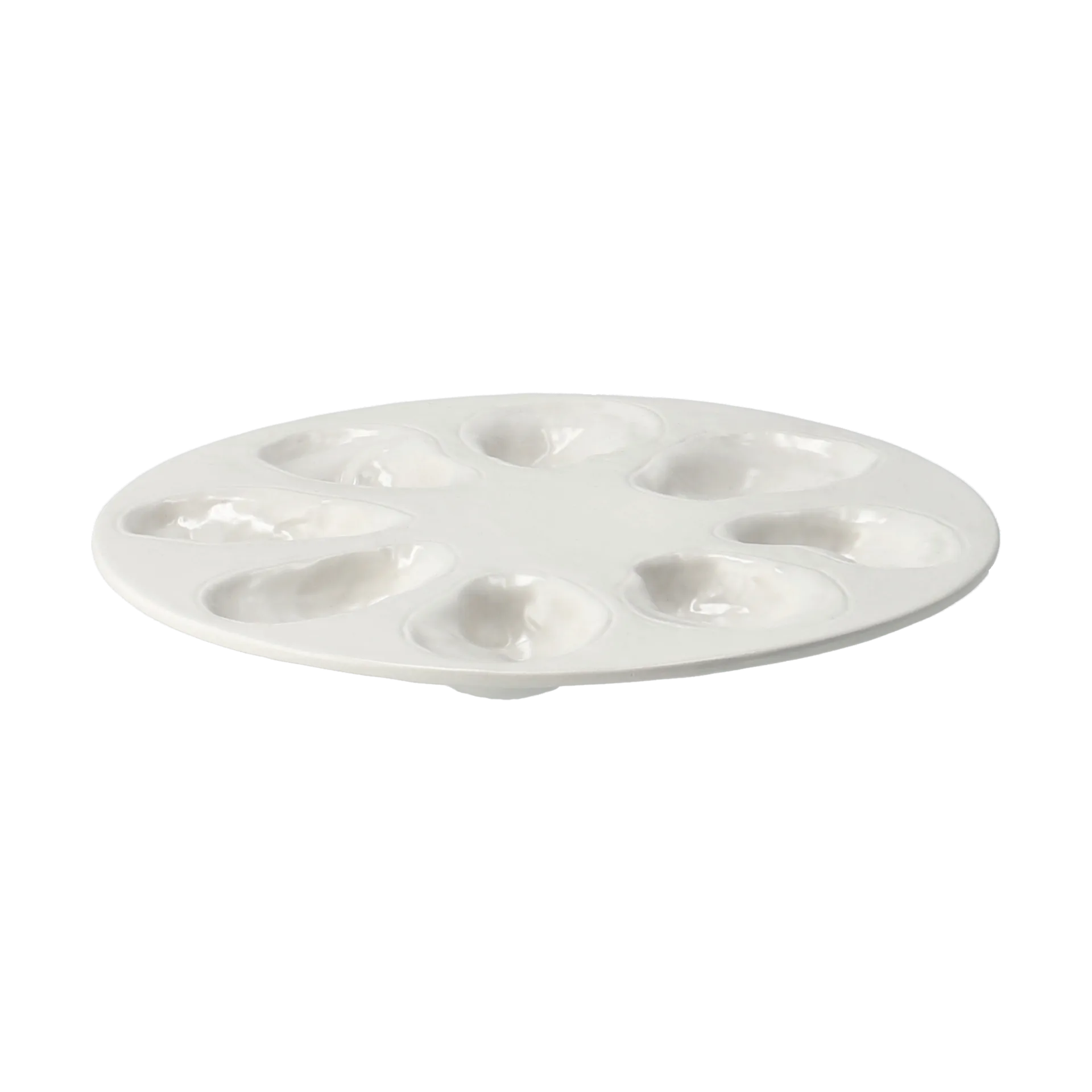 Oyster tallerken Ø27 cm, Hvit Byon