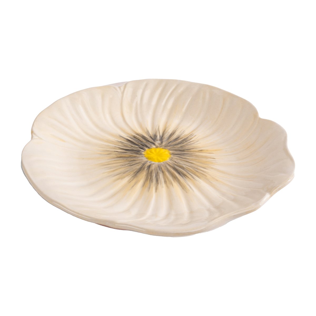 Poppy asjett 20,5 x 21 cm Beige