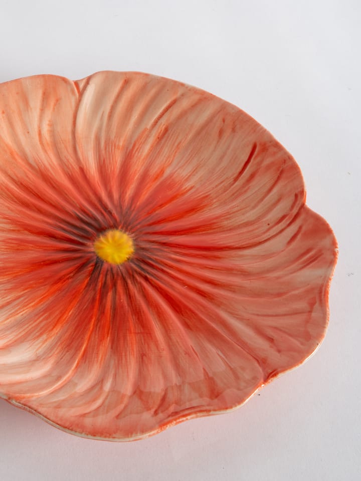 Poppy asjett 20,5 x 21 cm, Rød Byon