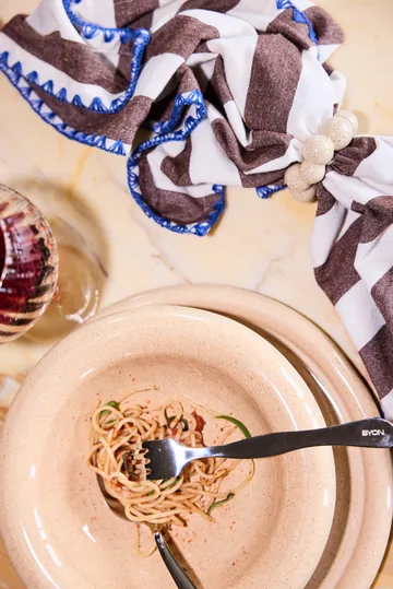 Porto serviettring 4-pk - Beige - Byon