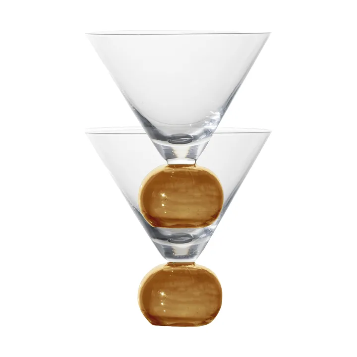 Spice glass 24 cl 2-pakning - Klar-amber - Byon