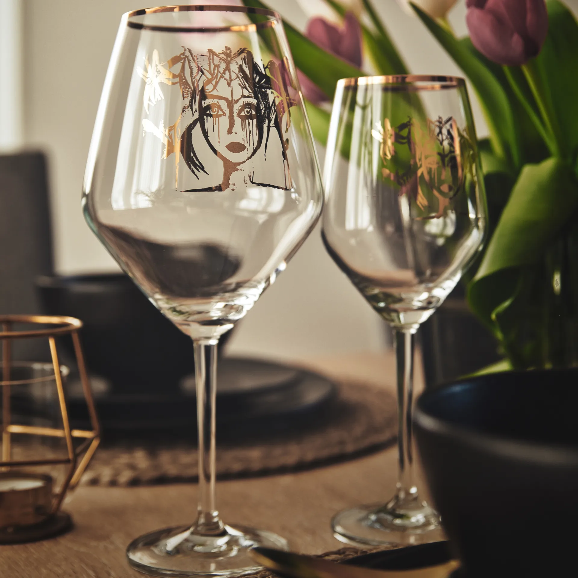 Gold Edition Slice of Life vinglass, 75 cl Carolina Gynning