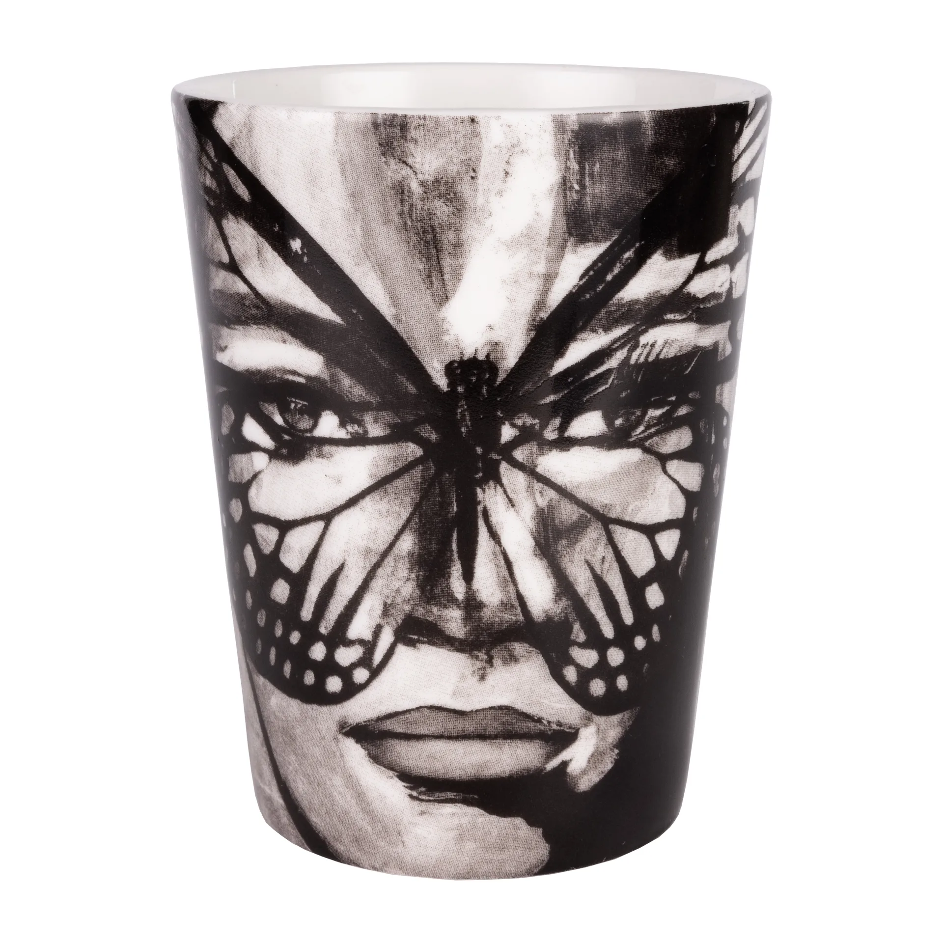 Golden Butterfly kopp 35 cl, Black-white Carolina Gynning