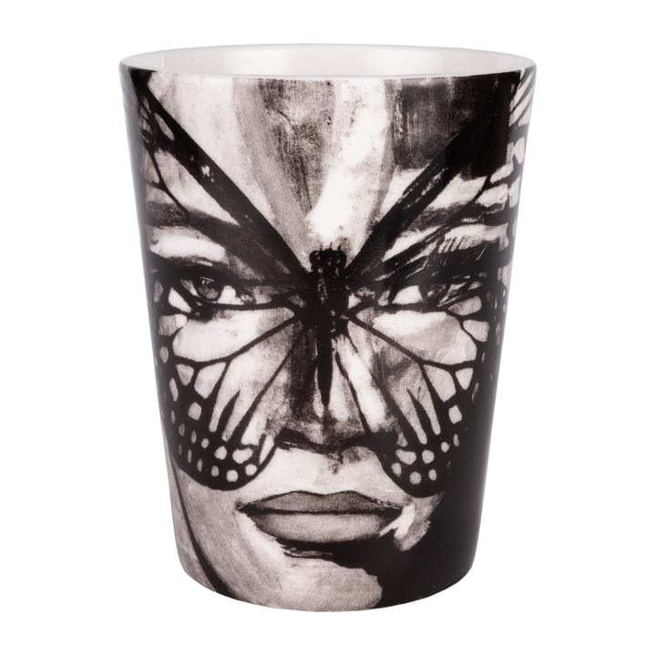 Golden Butterfly kopp 35 cl, Black-white Carolina Gynning