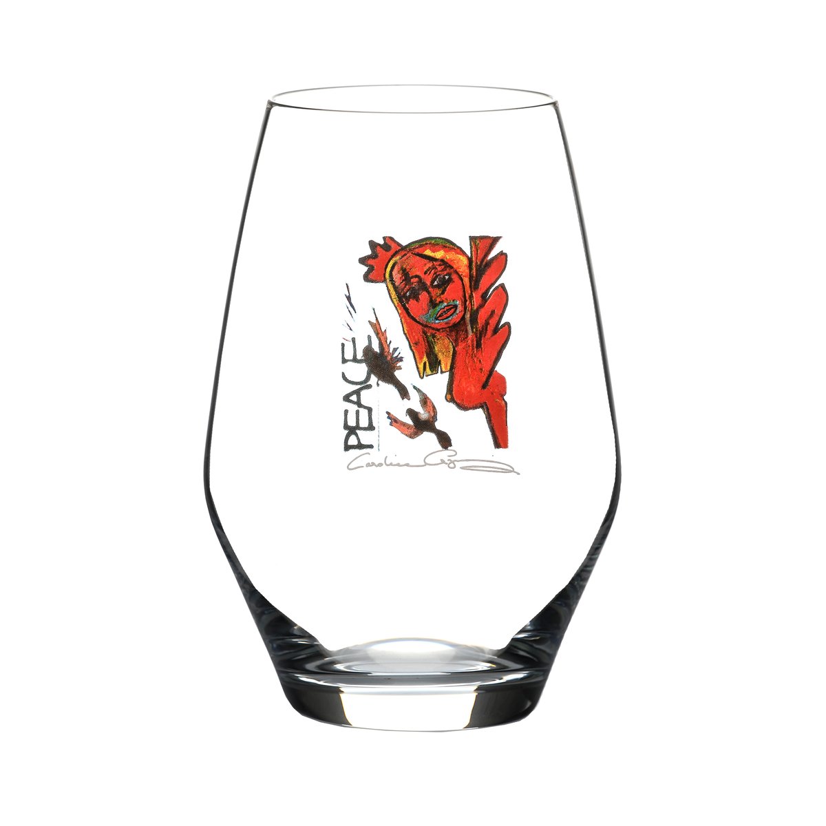 Carolina Gynning Scream Peace drikkeglass 35 cl