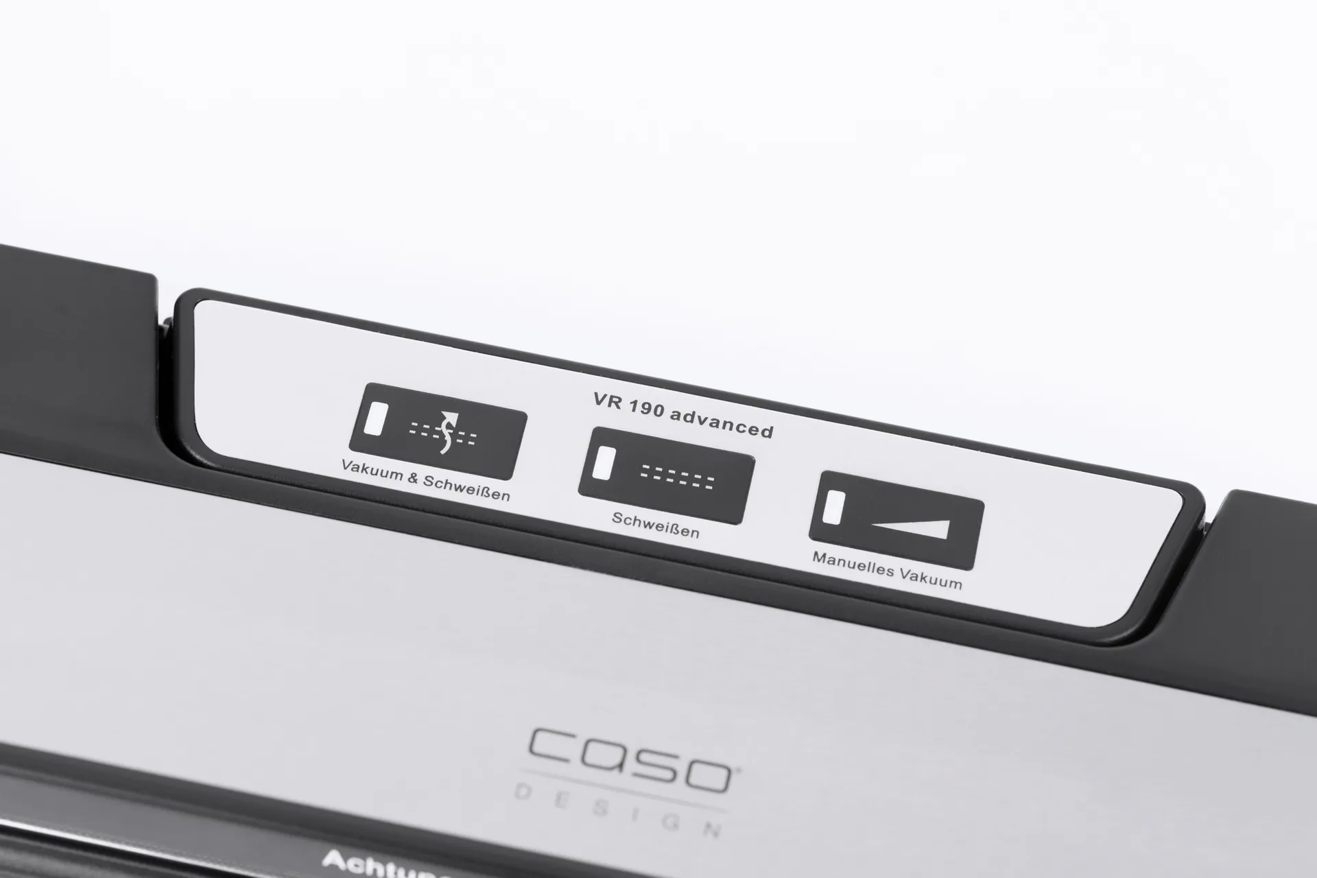 Caso Advanced Multi-cycle vakuummaskin, Stål-svart Caso