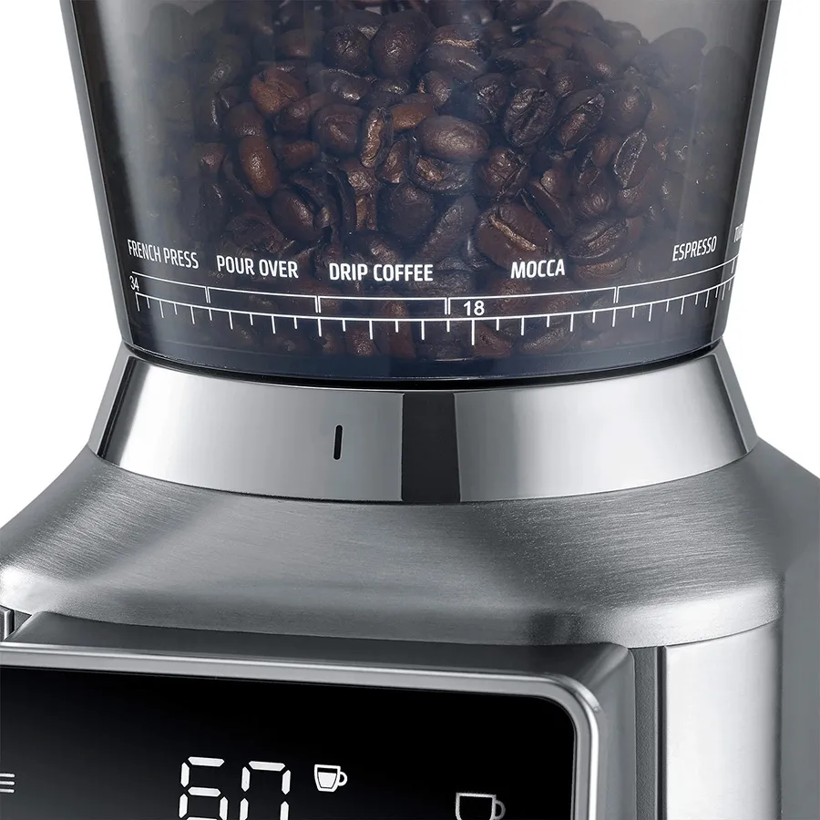 Caso Barista Chef Pro kaffekvern, Svart Caso