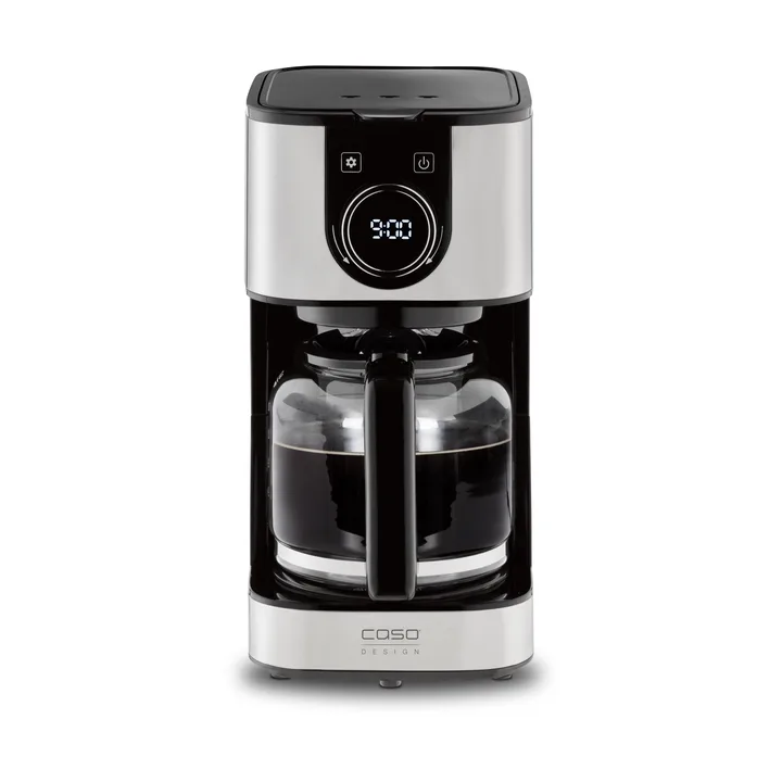 Caso Design Selection C kaffetrakter - Stål-svart, 12 kopper - Caso
