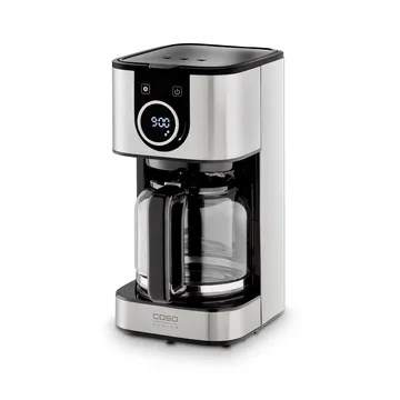 Caso Design Selection C kaffetrakter - Stål-svart, 12 kopper - Caso