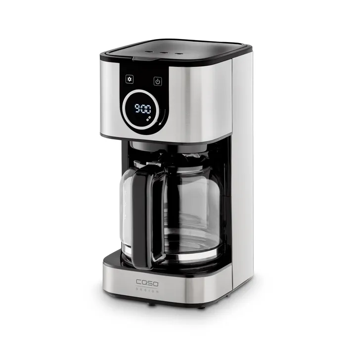 Caso Design Selection C kaffetrakter - Stål-svart, 12 kopper - Caso