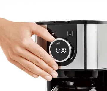 Caso Design Selection C kaffetrakter - Stål-svart, 12 kopper - Caso