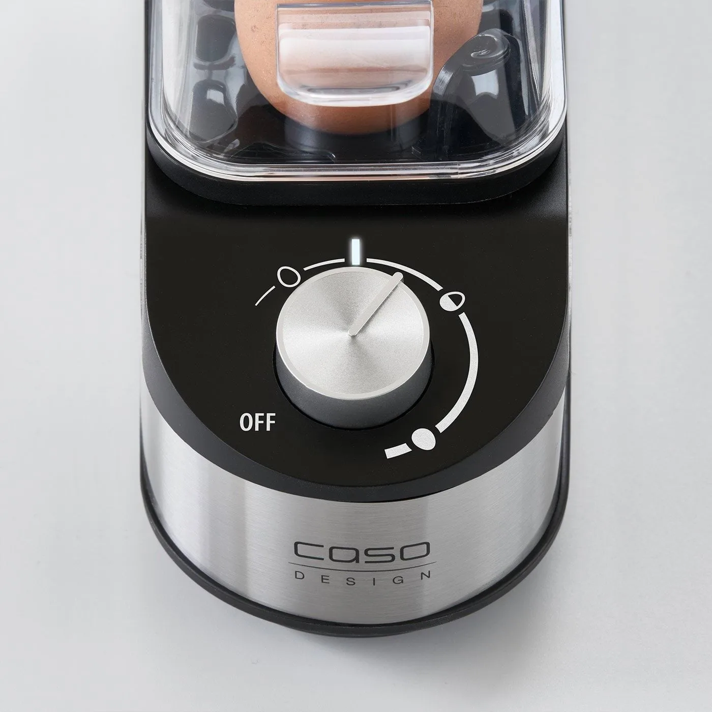 Caso eggkoker, Stål-svart, 3 egg Caso