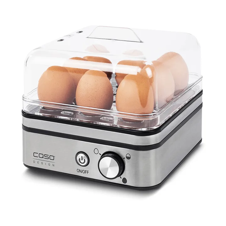 Caso eggkoker - Stål-svart, 9 egg - Caso