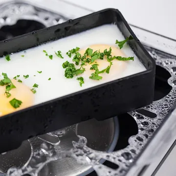 Caso eggkoker - Stål-svart, 9 egg - Caso
