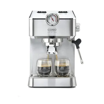 Caso Gourmet espressomaskin - Sølv - Caso