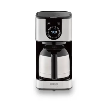 Caso Selection C10 termo kaffetrakter - Stål-svart, 10 kopper - Caso