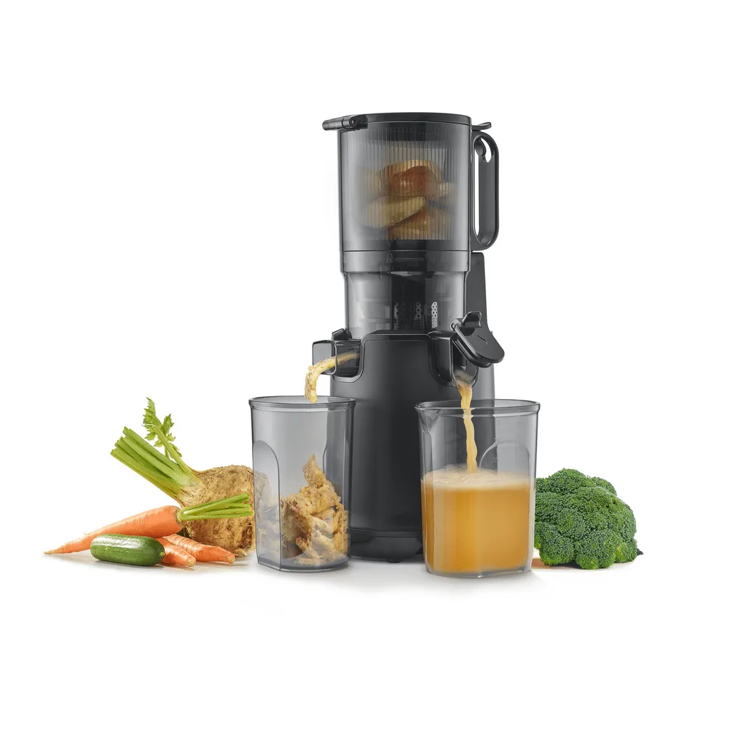 Caso Slow Juicer Pro juicepresse, Svart Caso