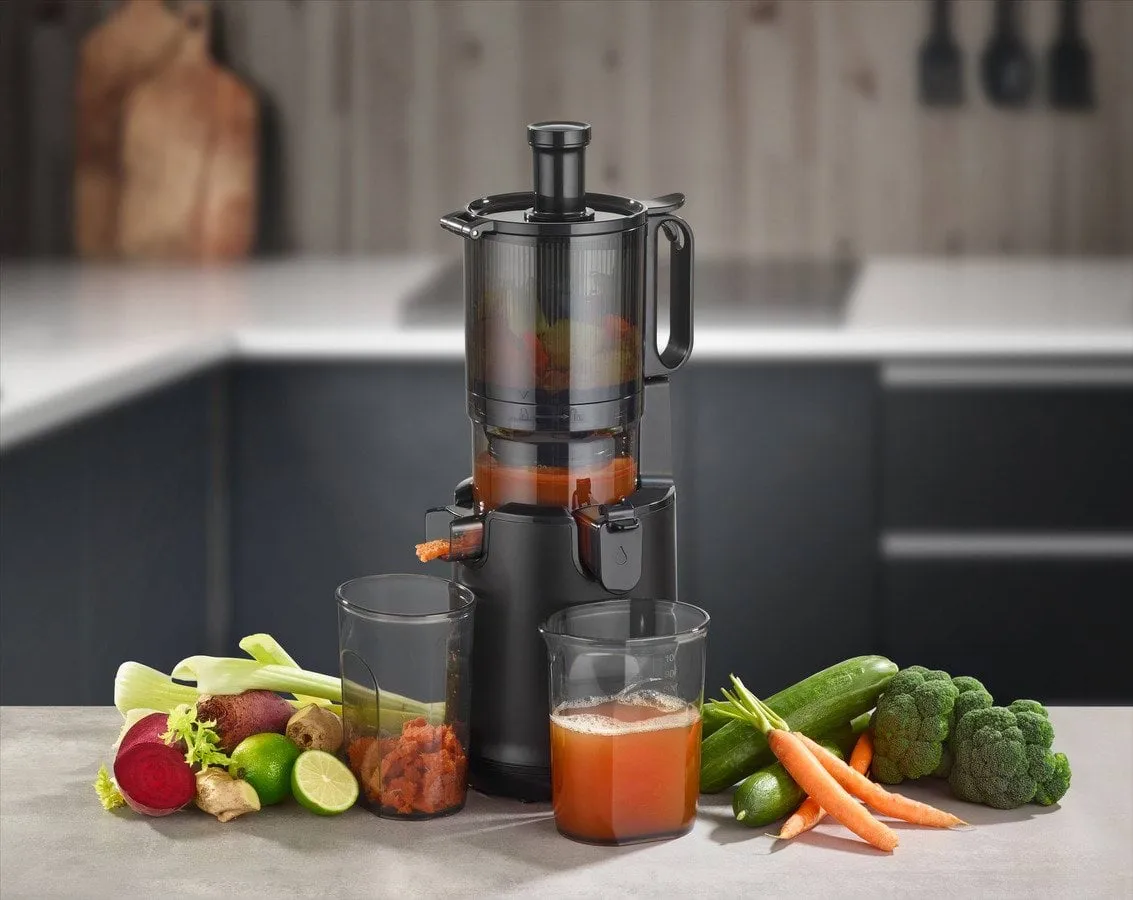 Caso Slow Juicer Pro juicepresse, Svart Caso