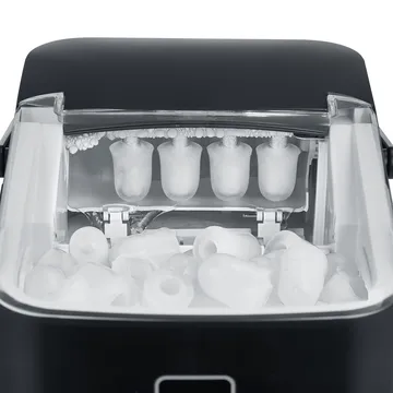 IceChef kompakt isbitmaskin - Matt svart - Caso