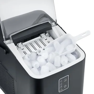 IceChef kompakt isbitmaskin - Matt svart - Caso