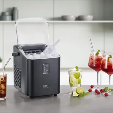 IceChef kompakt isbitmaskin - Matt svart - Caso