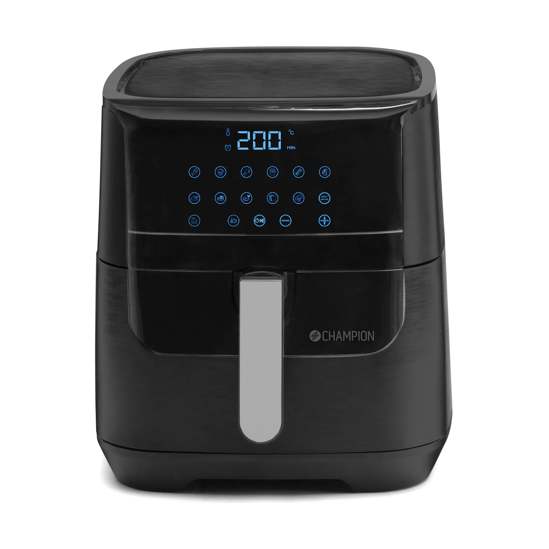 Champion Ceramic airfryer XL, Svart, 5,5 l Champion