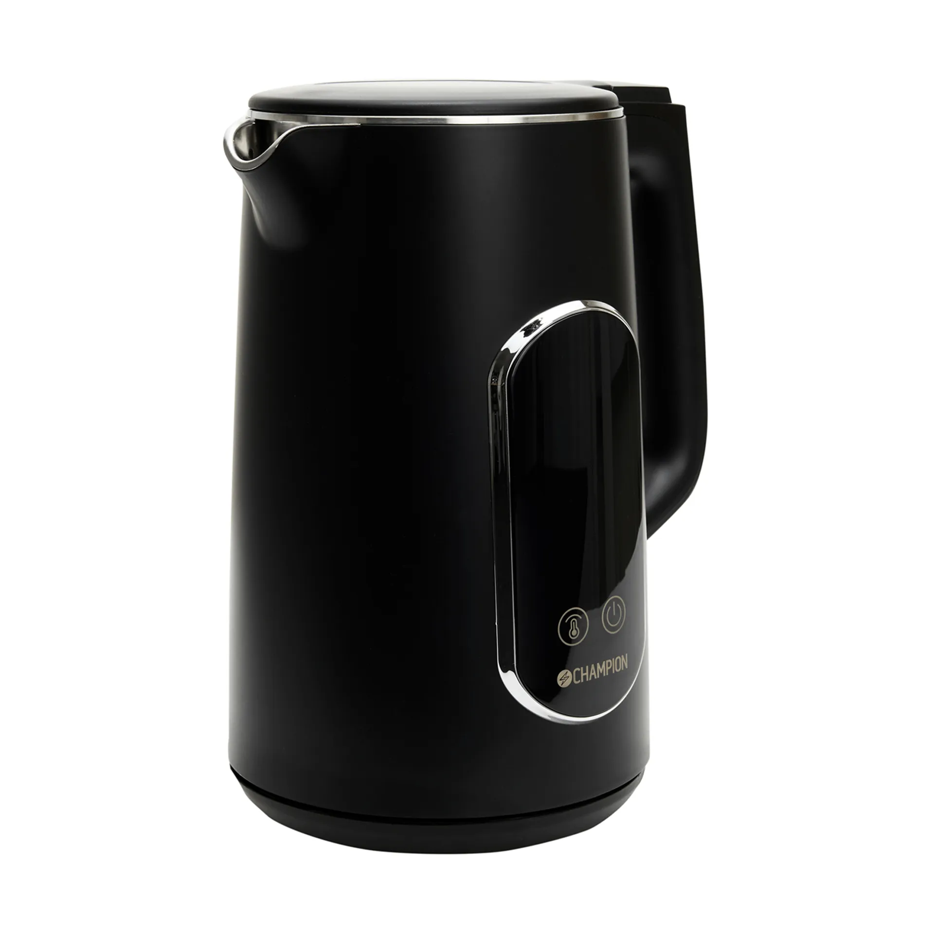 Champion Digital Temp vannkoker, Mattsvart, 1,7 l Champion