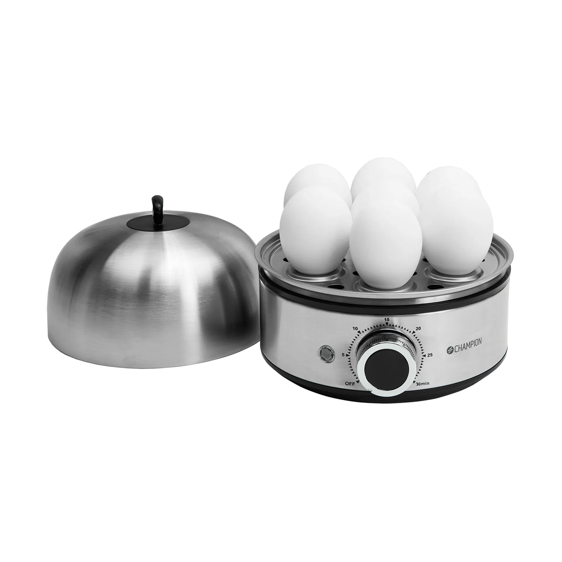 Champion eggkoker 7 egg, Rustfritt stål Champion