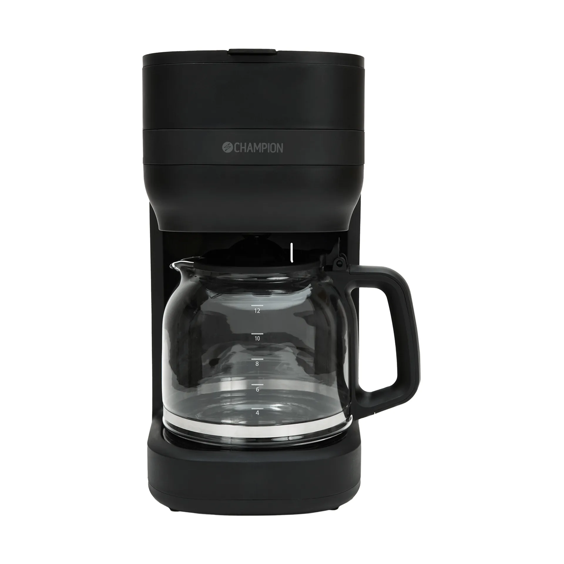 Champion kaffetrakter, Mattsvart, 1,5 l Champion