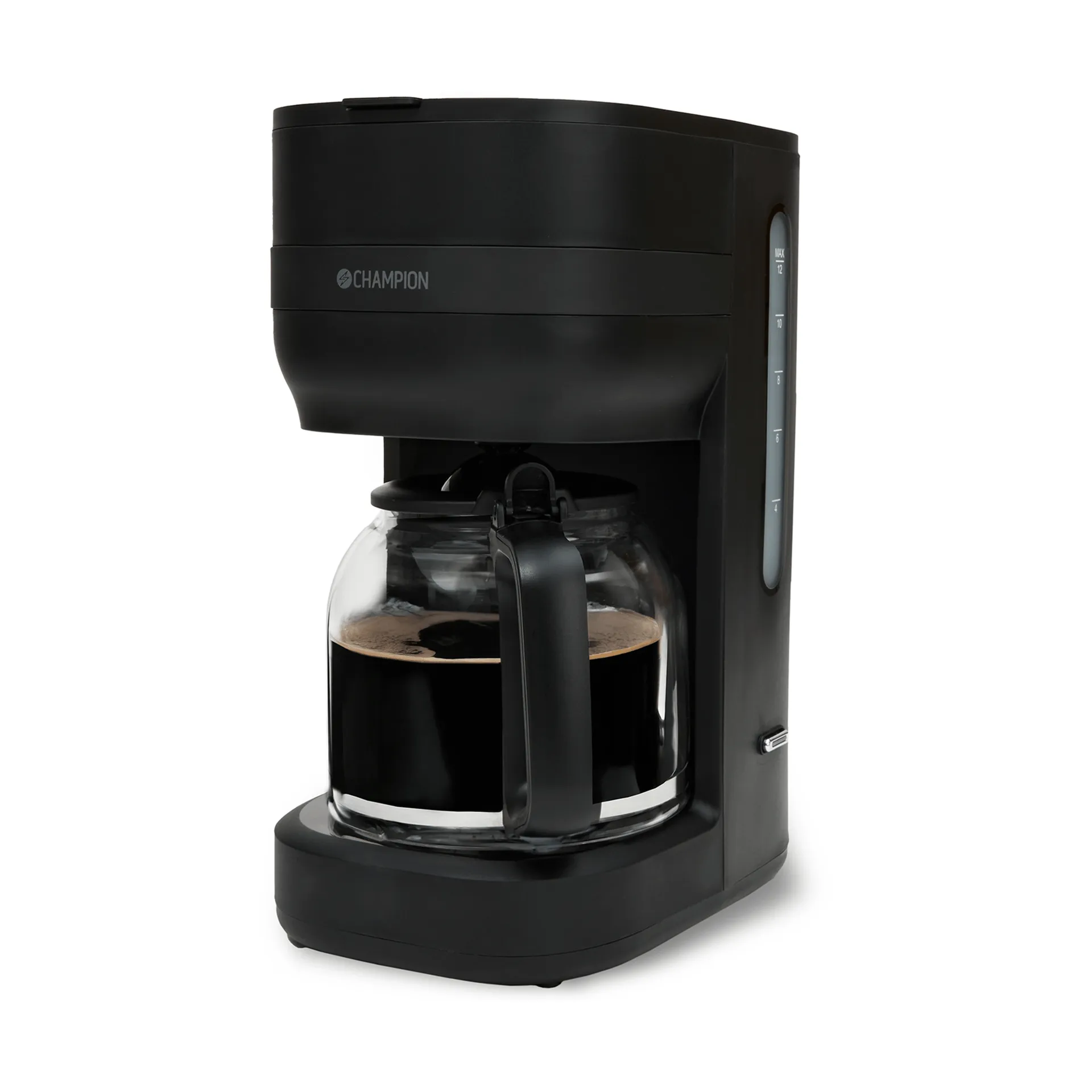 Champion kaffetrakter, Mattsvart, 1,5 l Champion