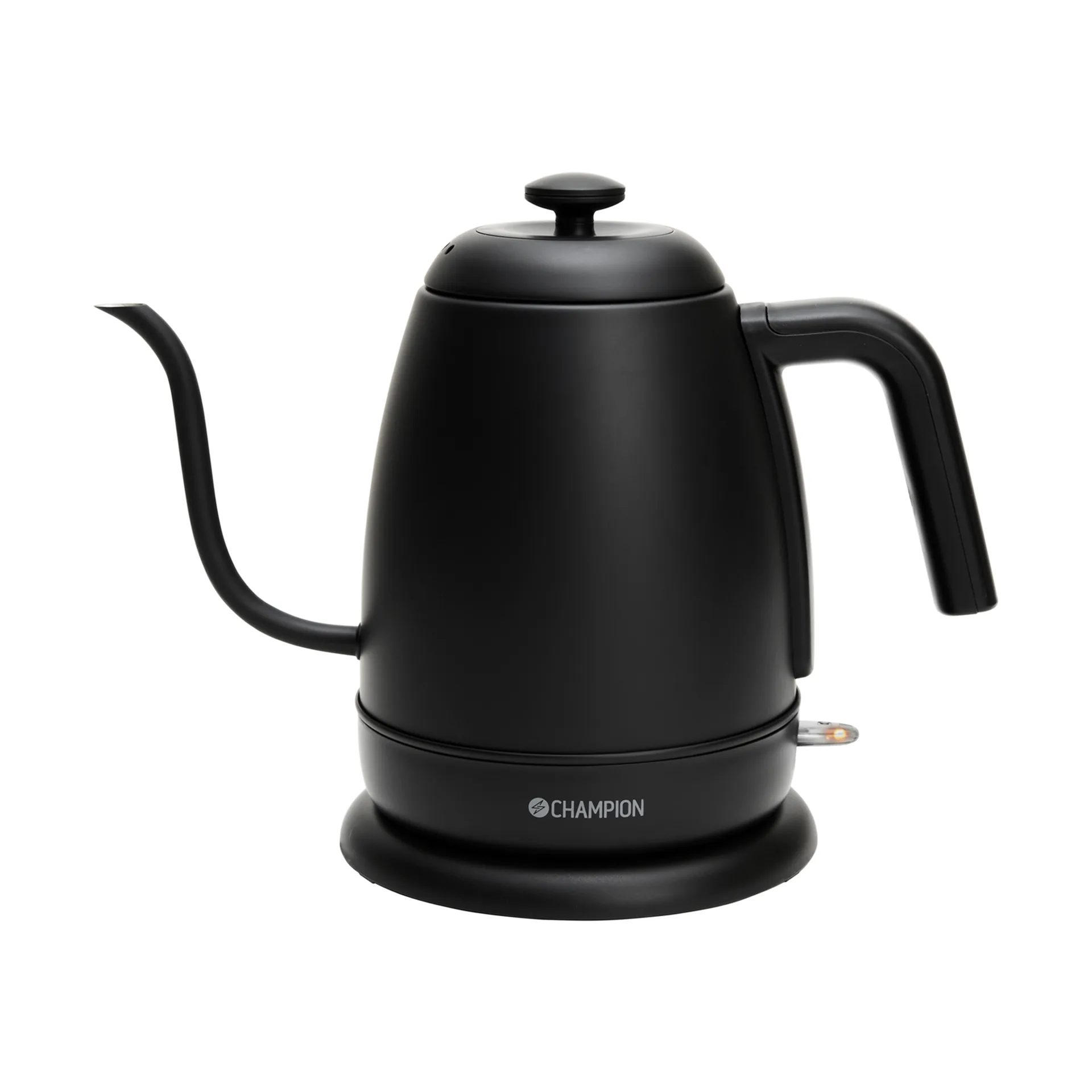Champion Pour Over Elegant vannkoker, Mattsvart, 1 l Champion