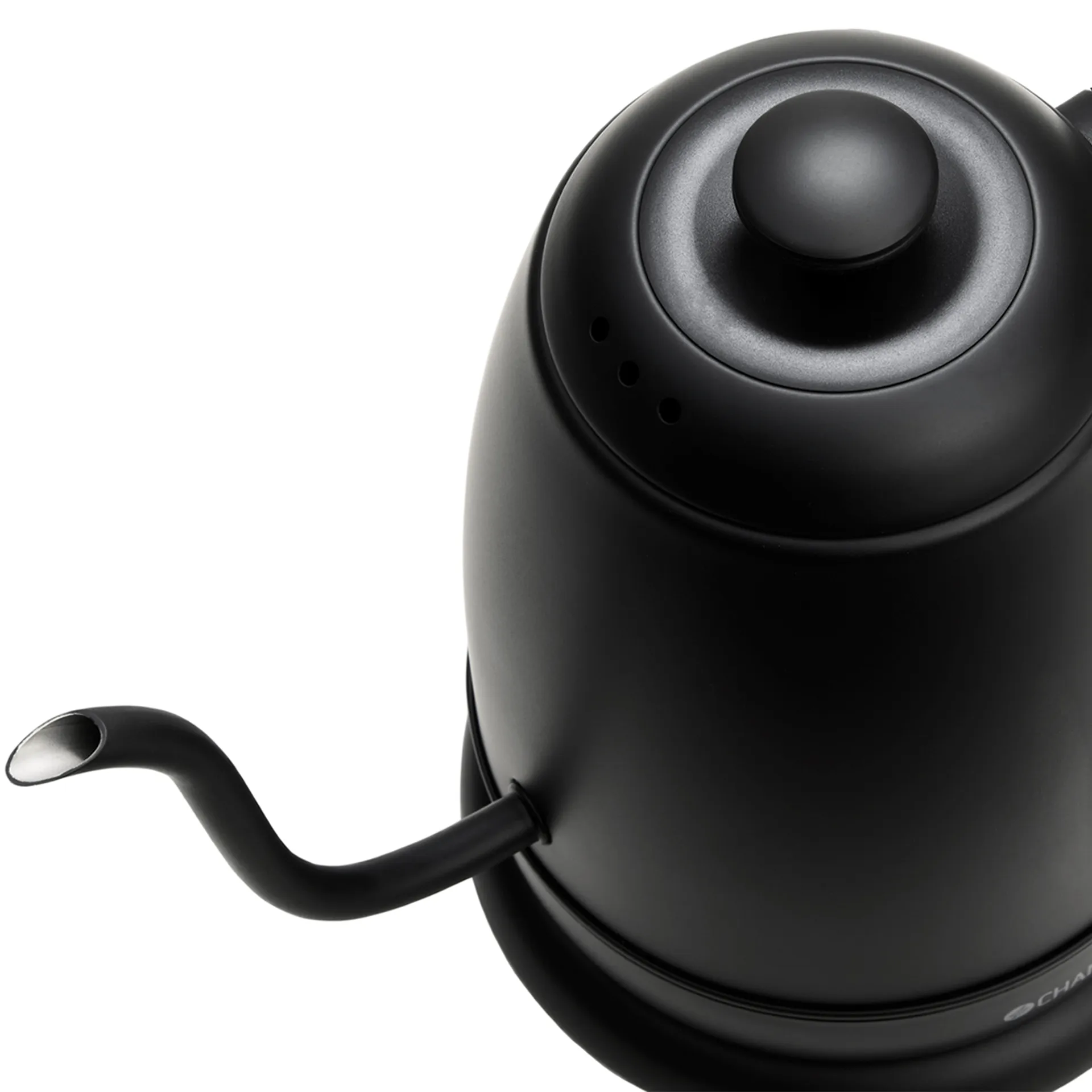 Champion Pour Over Elegant vannkoker, Mattsvart, 1 l Champion