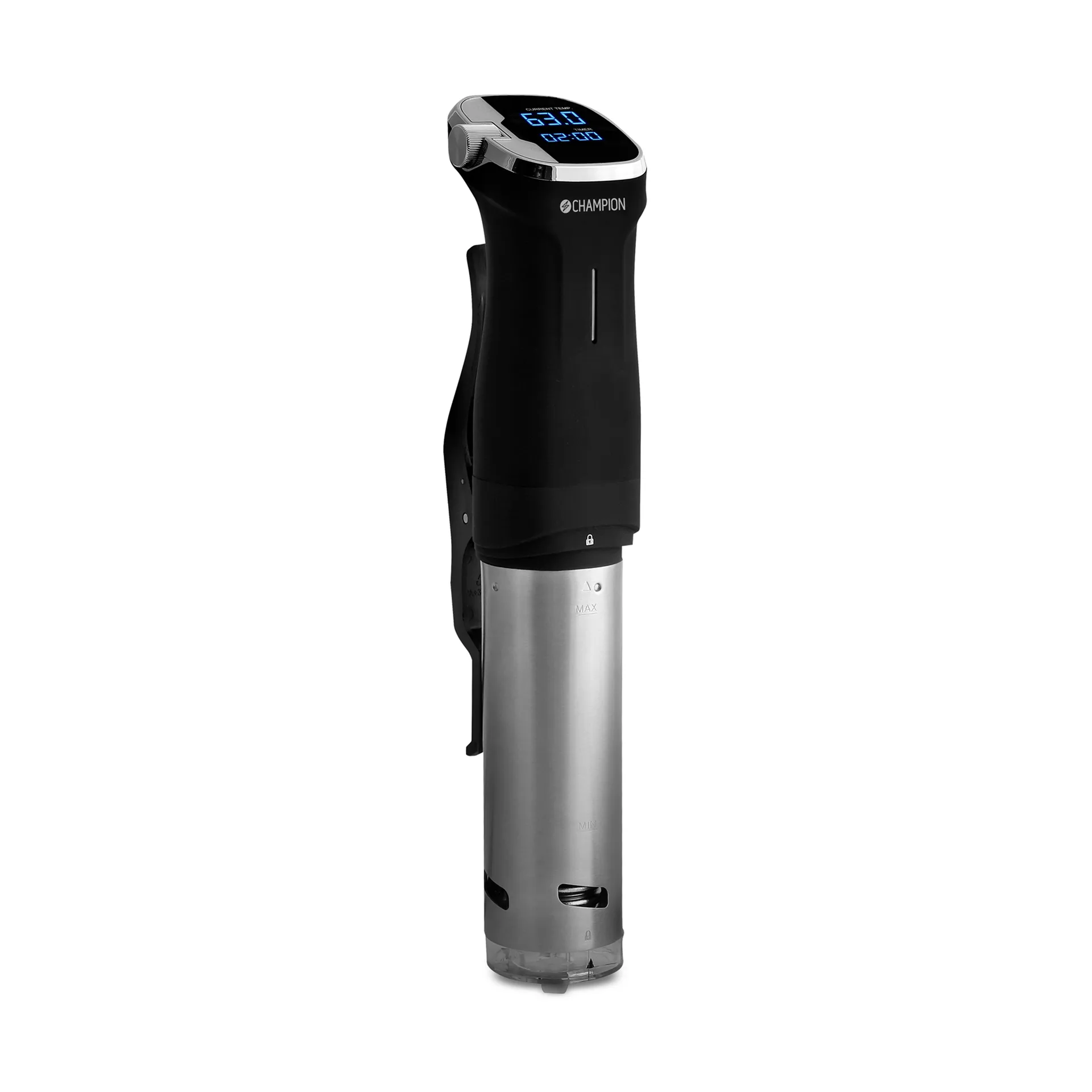 Champion Precision sous vide, Rustfritt stål-svart Champion
