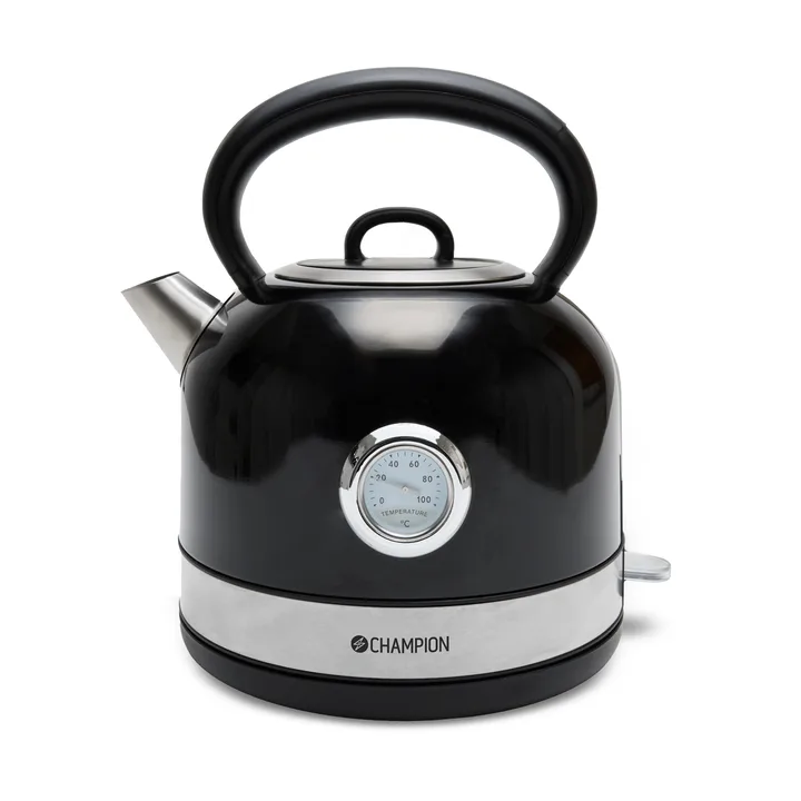 Champion Retro vannkoker - Svart, 1,7 l - Champion