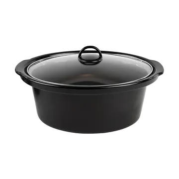 Champion slowcooker - Rustfritt stål, 6,5 l - Champion