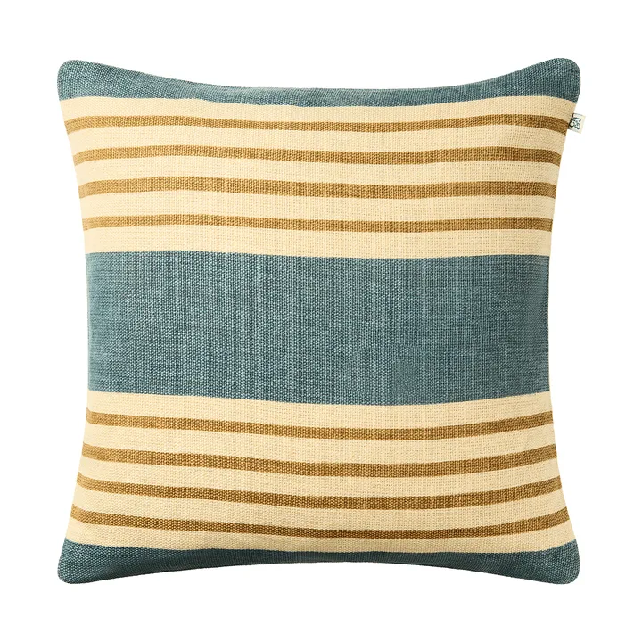 Aria putetrekk - Heaven blue-khaki, 50x50 cm - Chhatwal & Jonsson