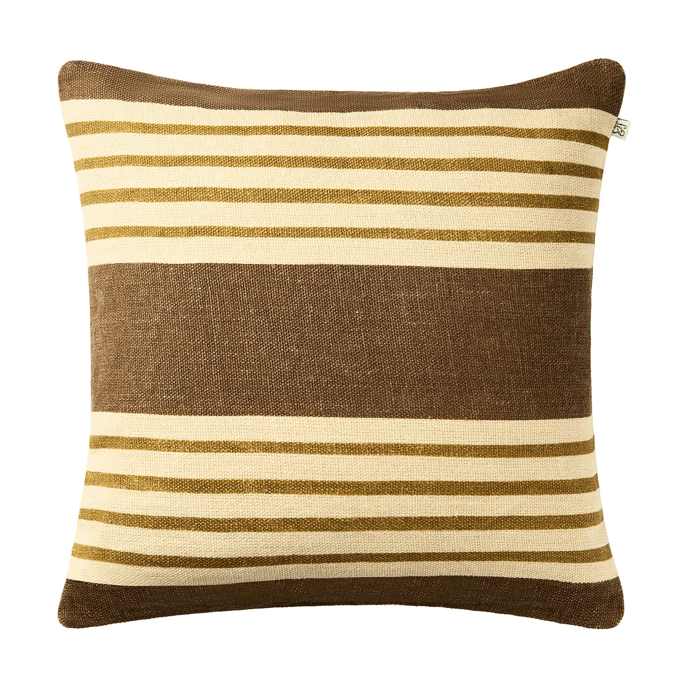 Aria putetrekk, Taupe-masala yellow, 50x50 cm Chhatwal & Jonsson